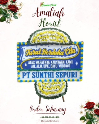 Papan Bunga Duka di Lakessi