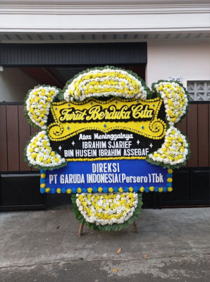 Papan Bunga Duka di Lakessi